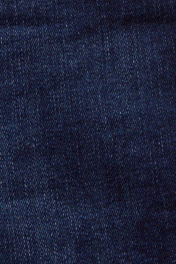 Mid-Rise Regular Tapered Jeans, BLUE DARK WASH, detail image number 5